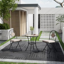 Mosaic Bistro Set Garden