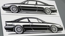 Opel Calibra turbo sticker