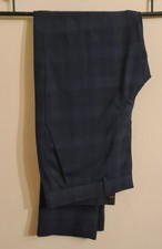 RIVER ISLAND Blue Plaid Formal