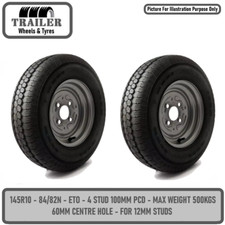 145R10C Trailer Wheel 430kgs