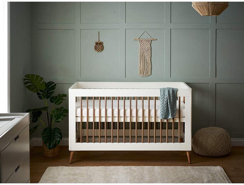 Maya cot bed white with - maya, bed,