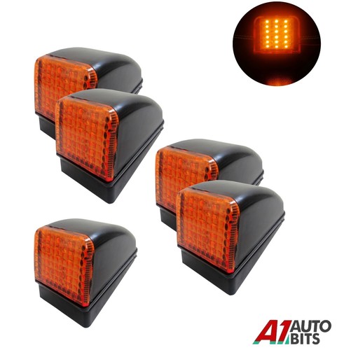 Cabin marker amber lights - 5x,