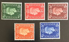KGVI 1937 Definitives Sideways