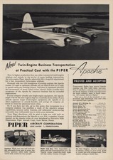1955 Piper Aircraft: Apache