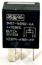 5M5T14B192AA Genuine Ford Focus Black Relay Multi-Use FoMoCo V23074-A1801-X17