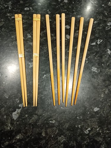 Reuseable wooden chop - wooden,