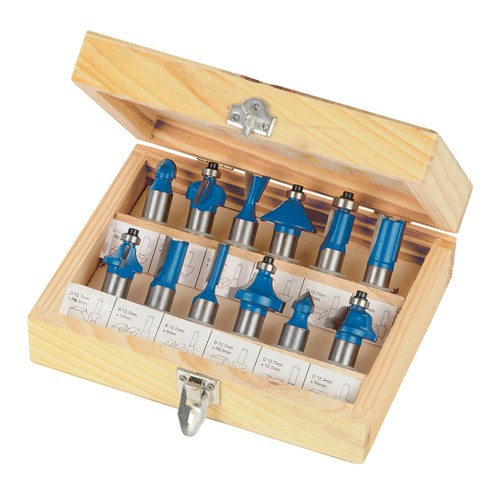 12pc router bit - 12pc, drive