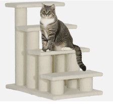 Pet Ramp Stairs Small Dog or Cat Tree Ladder Safety Steps Climbing Frame