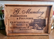 Decorative Wooden Tea Tray