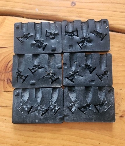 Vintage hobby casting moulds - vintage,