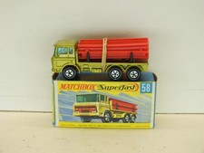 LESNEY MATCHBOX SUPERFAST NO58 DAF GIRDER TRUCK EXCELLENT BOXED (L731)