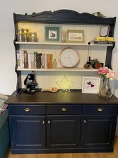 Blue and Cream Upcycled Welsh