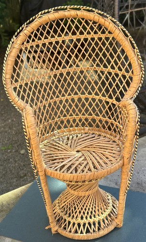 Vintage rattan wicker small - vintage,