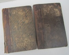 2 x Old 'The Penny Magazine' Books - January 1823 & 1840 Editions