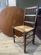 Round Table and 4 chairs slightly used with general wear and tear