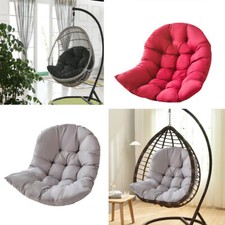 Egg Chair Cushion Seat Pad Swing Hanging Chair Mat Pillow Patio Garden Outdoor