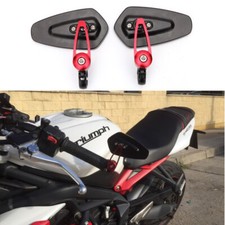 For 2007 2015 2016 Triumph Speed Triple Motorcycle 7/8" Handle Bar End Mirrors