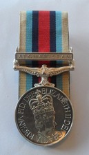 OSM Afghanistan Full Size Medal Mounted, Clasp, Army, Military, Op Herrick