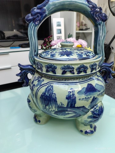 Large chinese blue - large, &