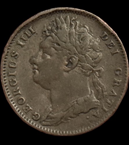 1825 george farthing - 1,