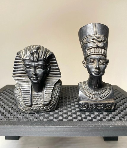 Vintage egyptian heads busts - vintage,