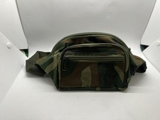 Camouflage Army Sports Bumbag Men's Canvas Fanny Pack Travel Holiday Waist Bag
