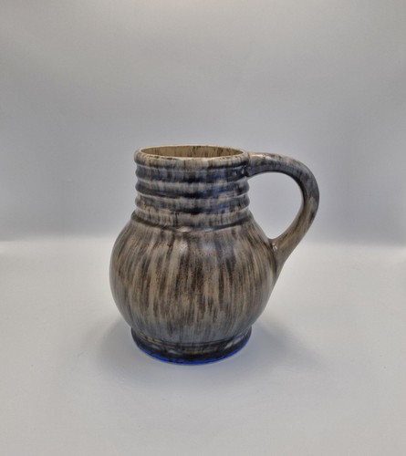 Vintage mcm mixed glaze jug - mixed,
