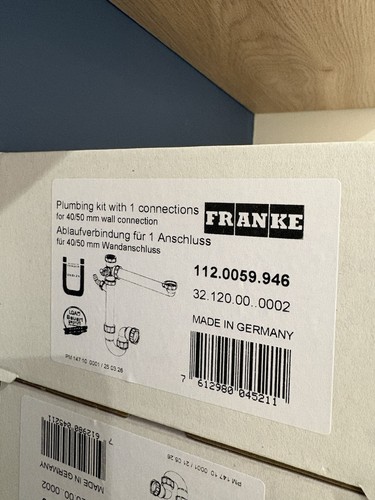 Franke siphon plumbing kit - ,
