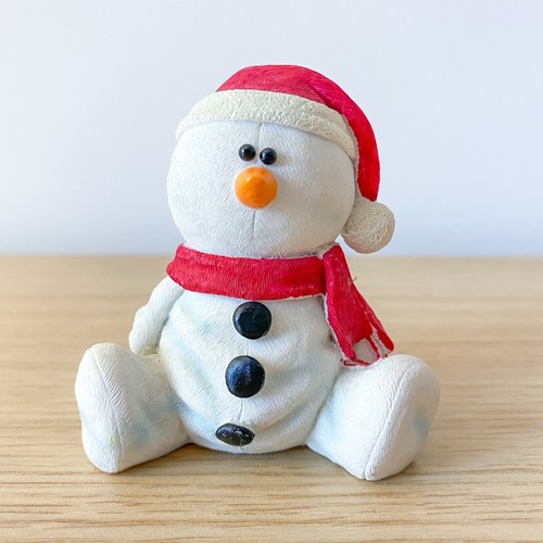 Small cute snowman figurine - snowman,