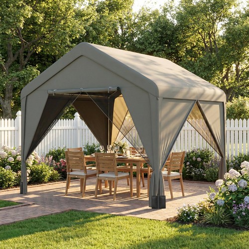 Patio gazebo with - x,