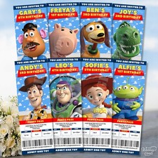 10 x Birthday Inviations