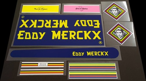 Eddy merckx decal set - eddy,