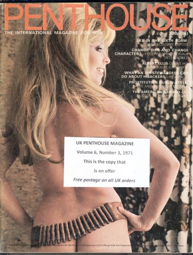 Penthouse magazine volume - uk,