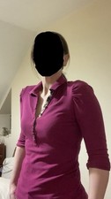 Burberry Long Sleeved Polo/