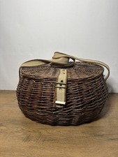 Fishing fish basket vintage