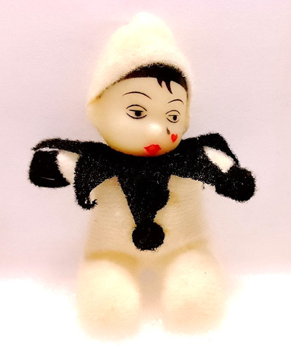 Clown pierrot - 80s, bean