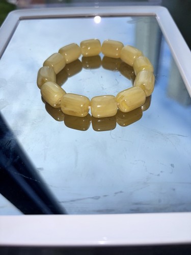Natural baltic amber barrel - natural,