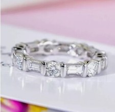 Silver 925 stacking eternity - 925,
