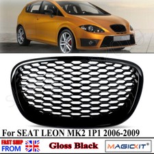 GLOSS BLACK HONEYCOMB FRONT