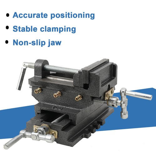 Cross slide vise vice - cross, drill