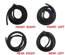 4 Door Weatherstrip Rubber Fit