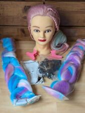 10 inch Cosmetology Mannequin Head - Training Hairdressers Styling Practice 