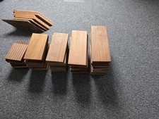 67 Balau Tropical Hardwood Decking Off Cuts. Total length approximately 2141 CM