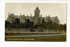 WHITLEY BAY - C0NVALESCENT BAY - OLD 1912 POSTMARK RP POSTCARD - NORTHUMBERLAND