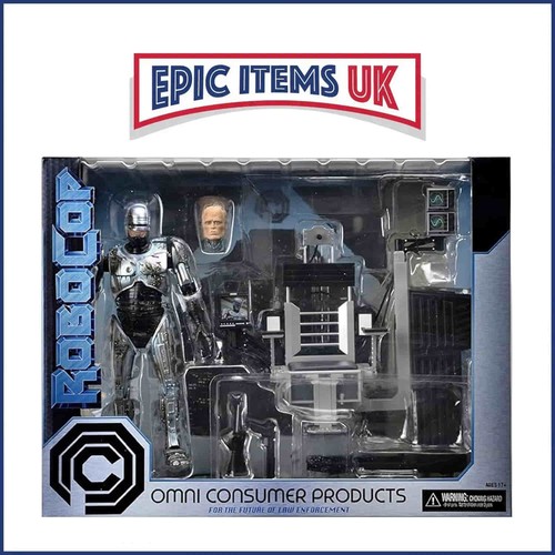 Neca robocop battle - robocop, damaged
