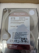 3.5" SATA 6Gb/s, 5400 RPM, CMR, WD Red 6TB NAS Hard Drive