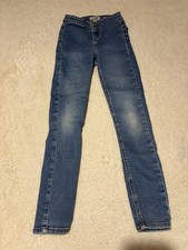 New look 915 gen hallie high waist skinny blue jeans and 13 fit size 6