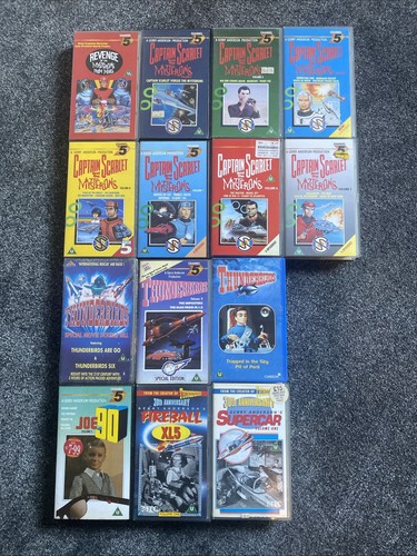 Gerry anderson vhs - anderson,