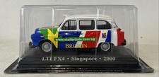 1/43 LTI FX4 - Singapore (2000) Diecast Model Taxi Cab Visit Britain Promotional