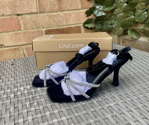 Linzi polly black - black, velvet